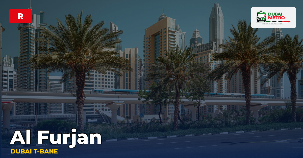 Al Furjan station — Dubai Metro