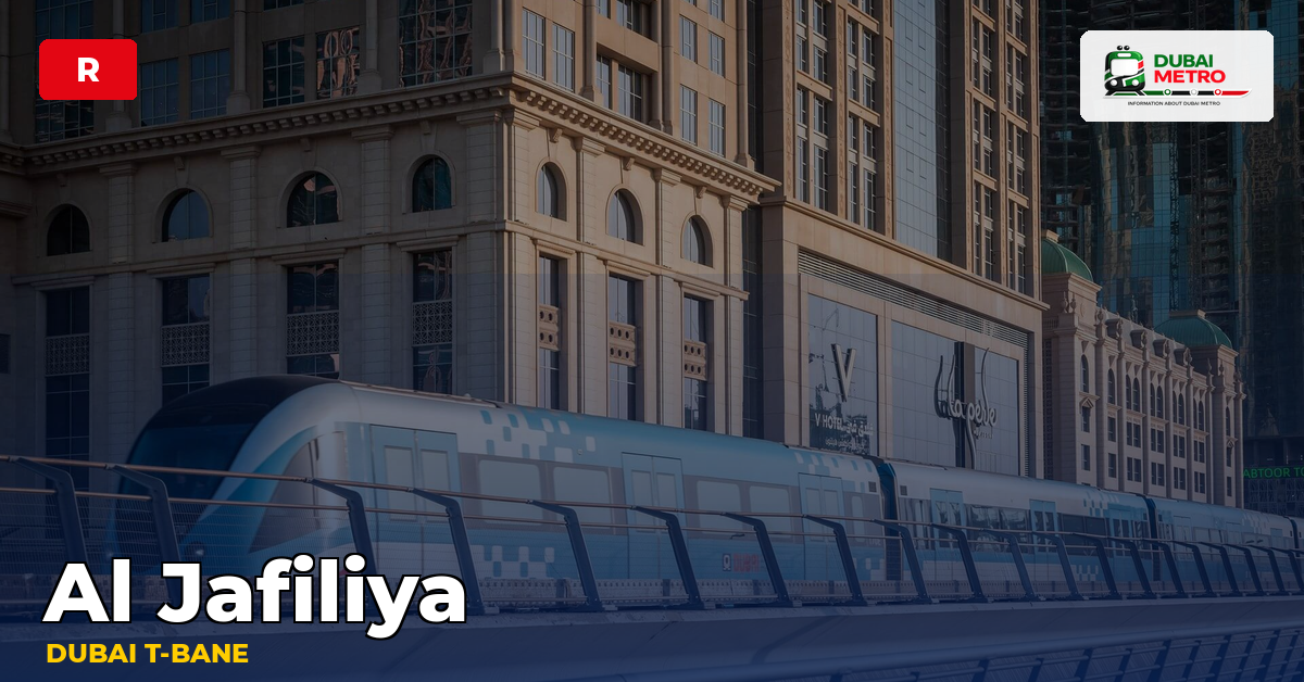 Al Jafiliya station — Dubai Metro