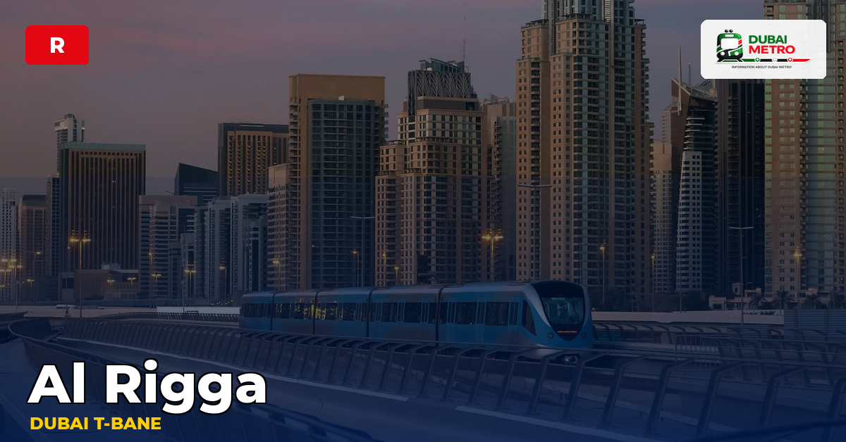 Al Rigga station — Dubai Metro