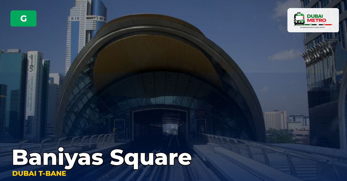 Baniyas Square station — Dubai Metro