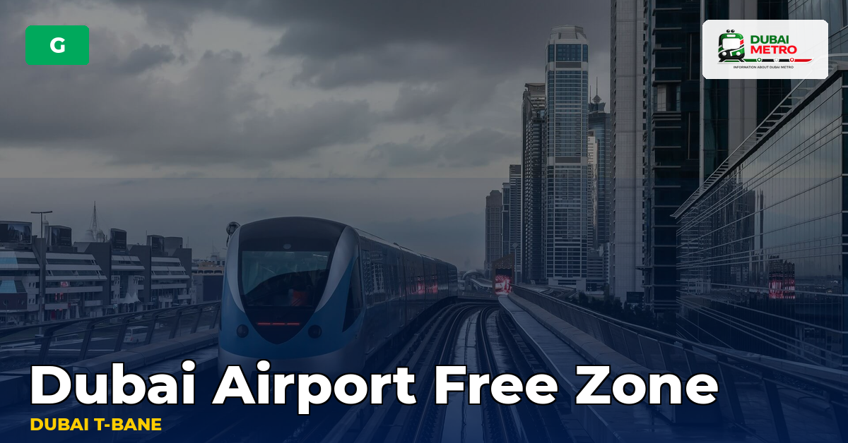 Dubai Airport Free Zone station — Dubai Metro